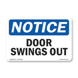 Door Swings Out