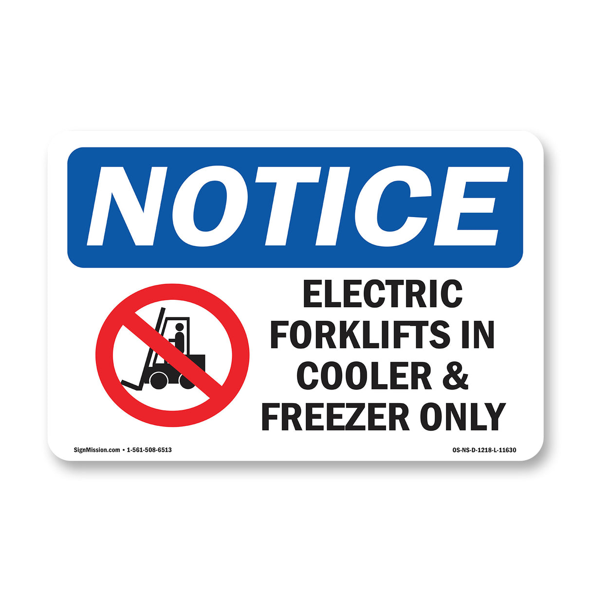 Electric Forklifts In Cooler