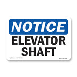 Elevator Shaft Sign