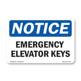Emergency Elevator Keys