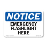 Emergency Flashlight Here