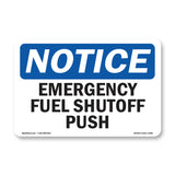 Emergency Fuel Shutoff Push