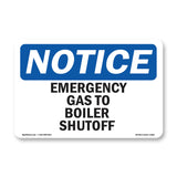 Emergency Gas To Boilers Shutoff