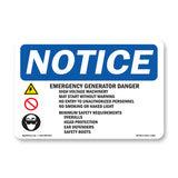 Emergency Generator Danger High