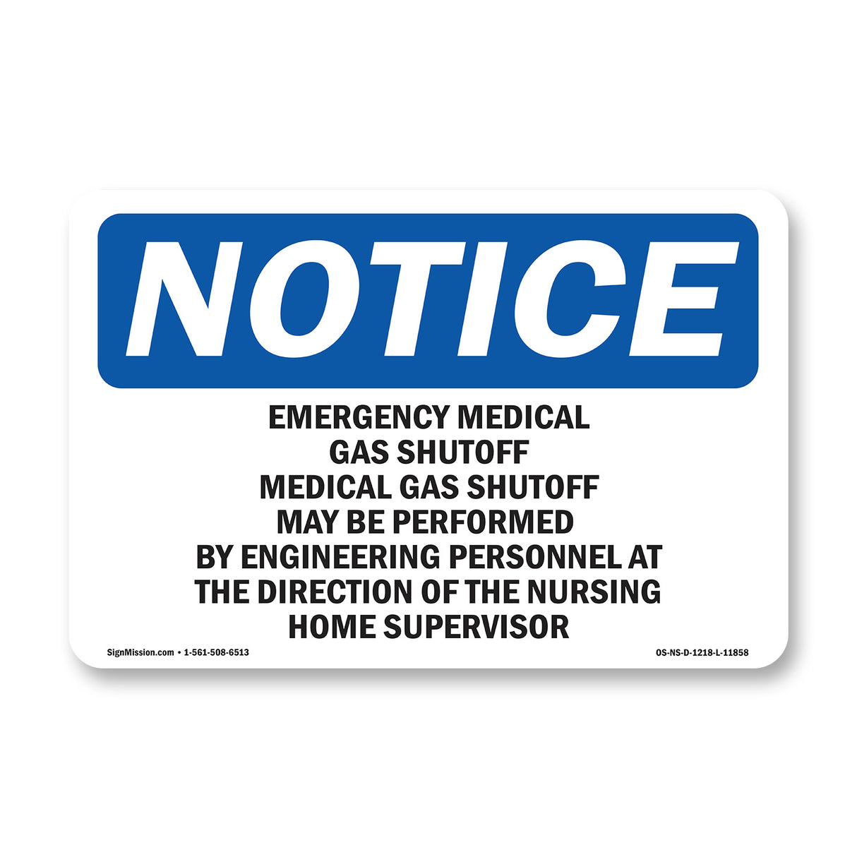 Emergency Medical Gas Shutoff Medical Gas