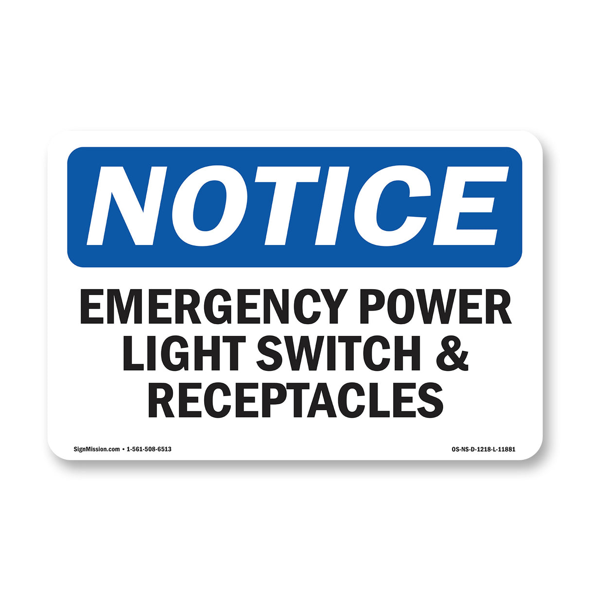 Emergency Power Light Switch And Receptacles