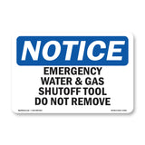 Emergency Water And Gas Shutoff