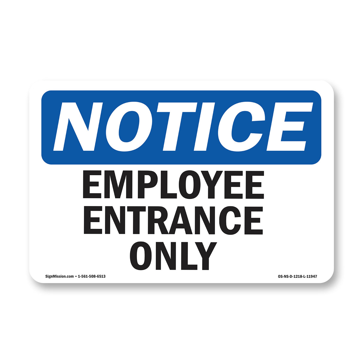 Employee Entrance Only