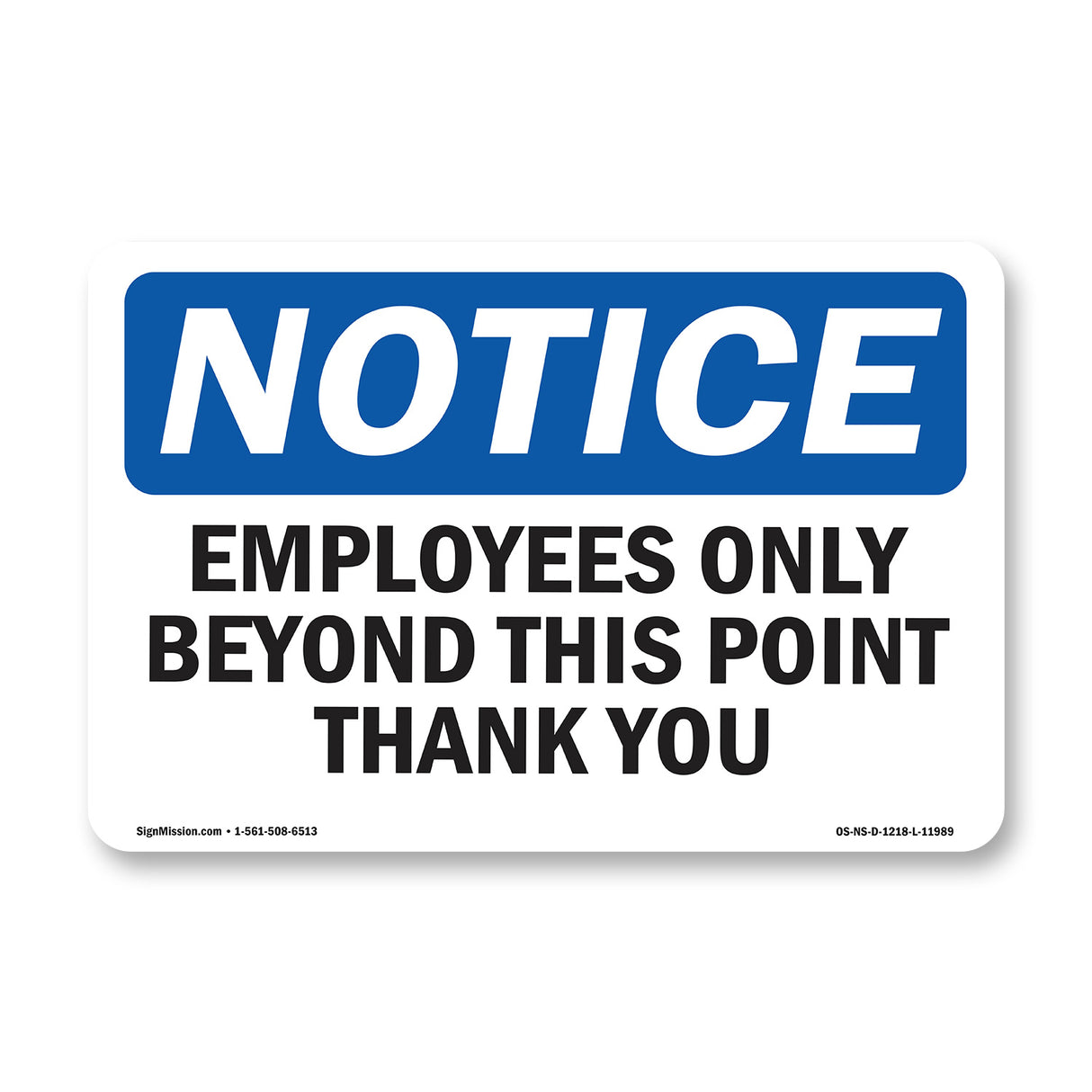 Employees Only Beyond This Point Thank You