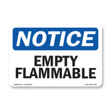 Empty Flammable