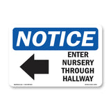 Enter Nursery Through Side Hallway