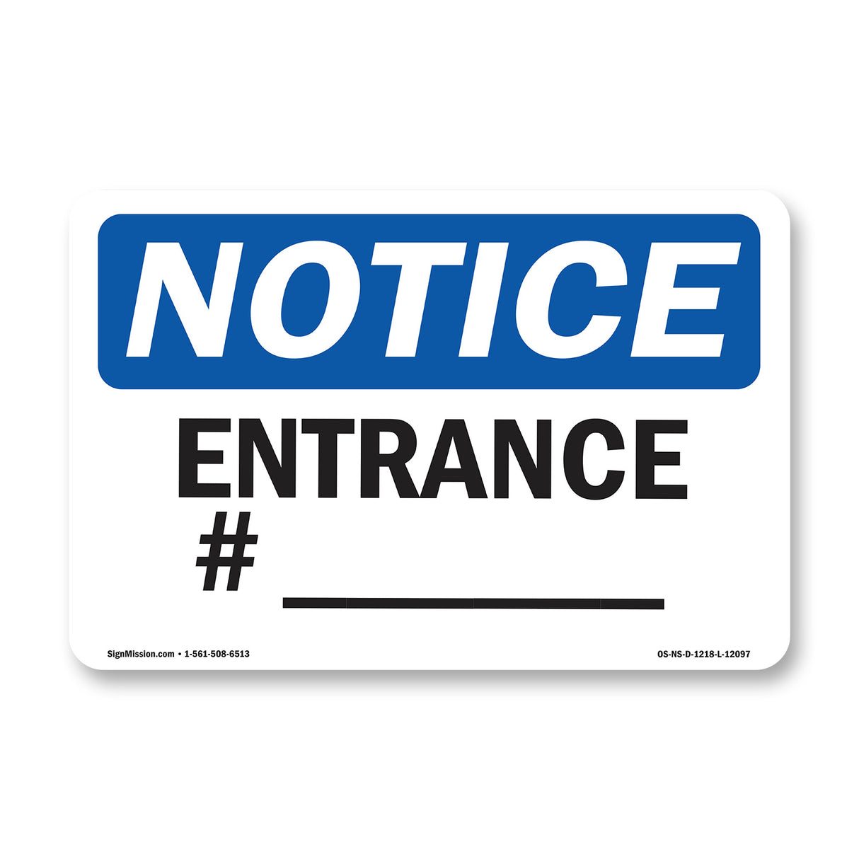 Entrance # ____