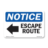 Escape Route [Left Arrow]