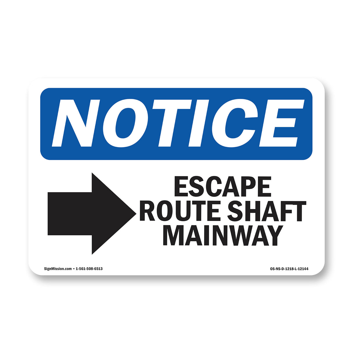 Escape Route Shaft Manway [Right