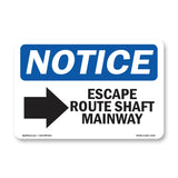 Escape Route Shaft Manway [Right
