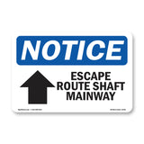 Escape Route Shaft Manway [Up Arrow]