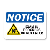 Exam In Progress Do Not Enter