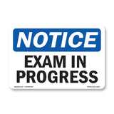 Exam In Progress