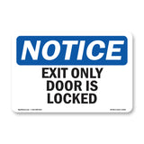 Exit Only Door Is Locked