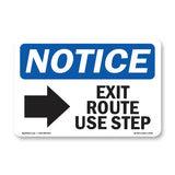 Exit Route Use Step