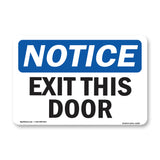 Exit This Door