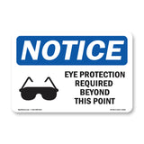 Eye Protection Required Beyond