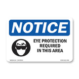 Eye Protection Required In This Area