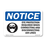 Eye Protection Required When
