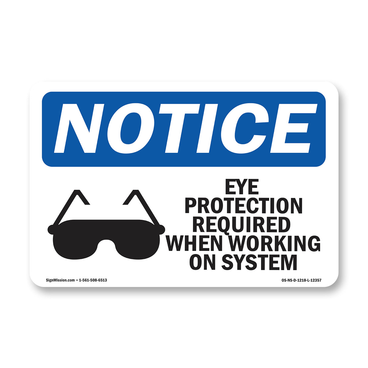 Eye Protection Required