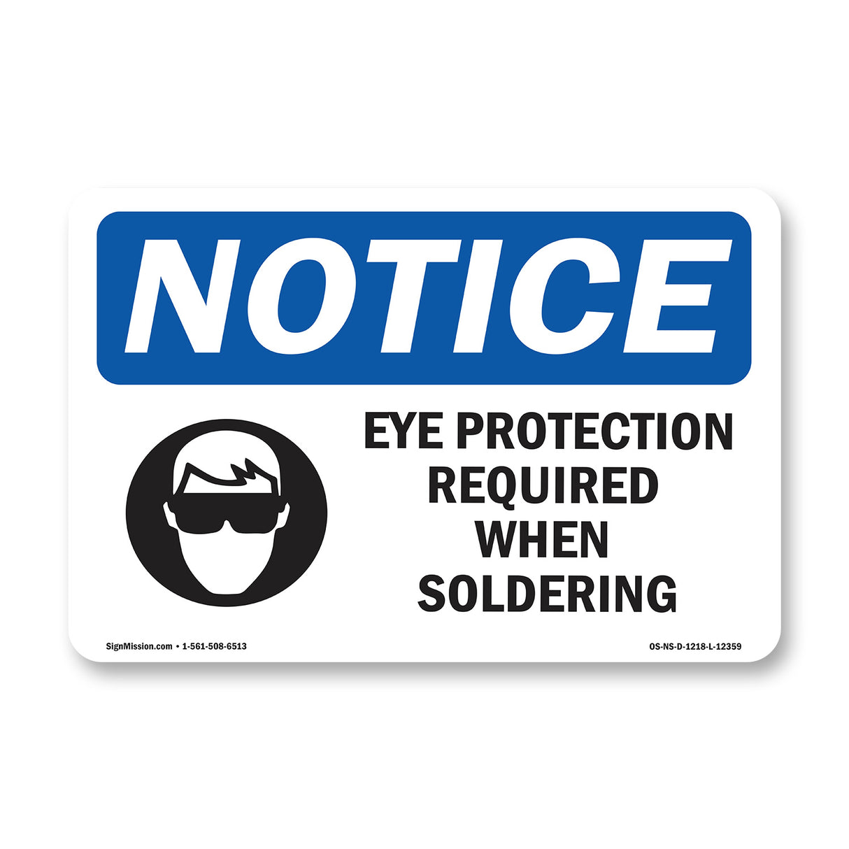 Eye Protection Required When Soldering