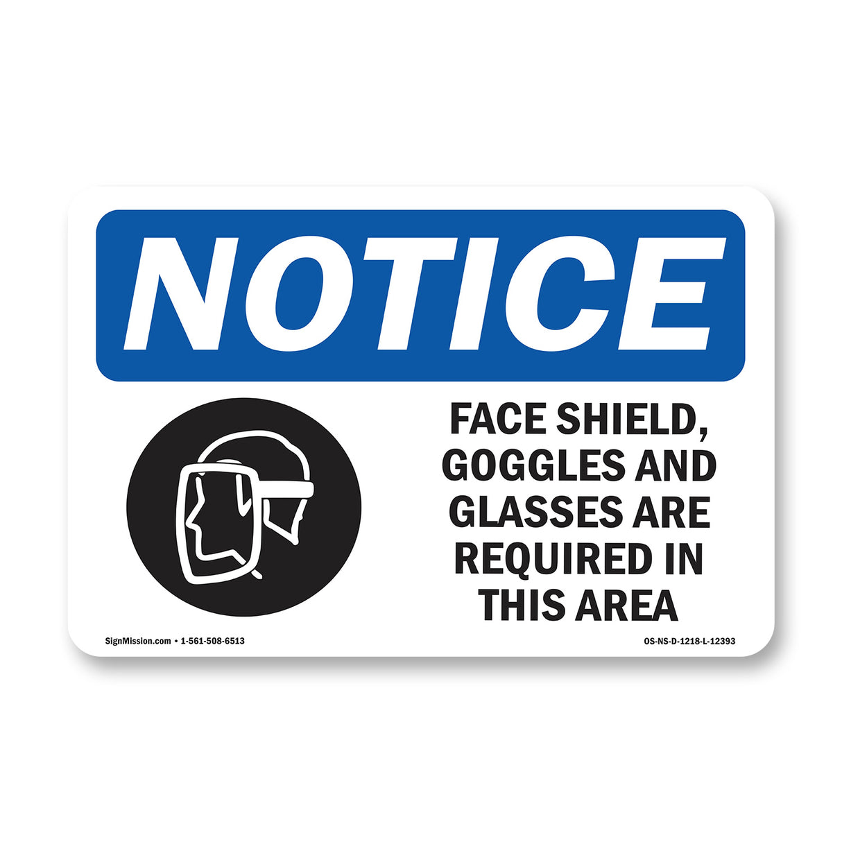 Face Shields, Goggles And Glasses