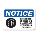 Face Shields, Goggles And Glasses