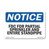 FDC For Partial Sprinkler And Entire Standpipe