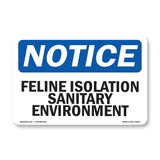 Feline Isolation Sanitary Environment