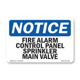 Fire Alarm Control Panel Sprinkler Main Valve
