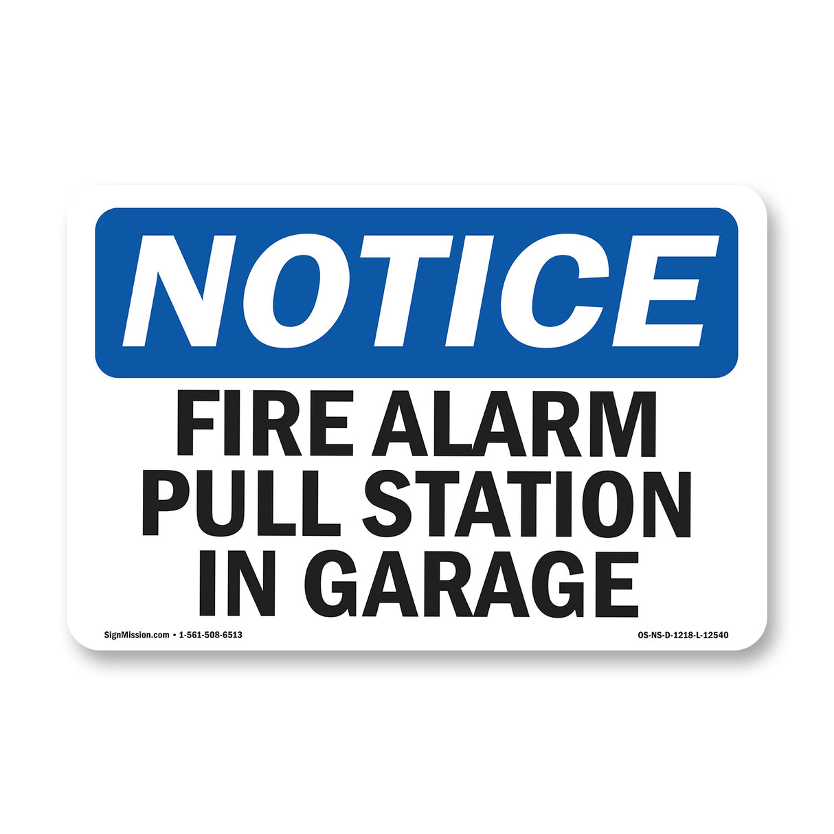 Fire Alarm Pull Station In Garage