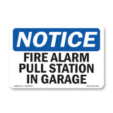 Fire Alarm Pull Station In Garage