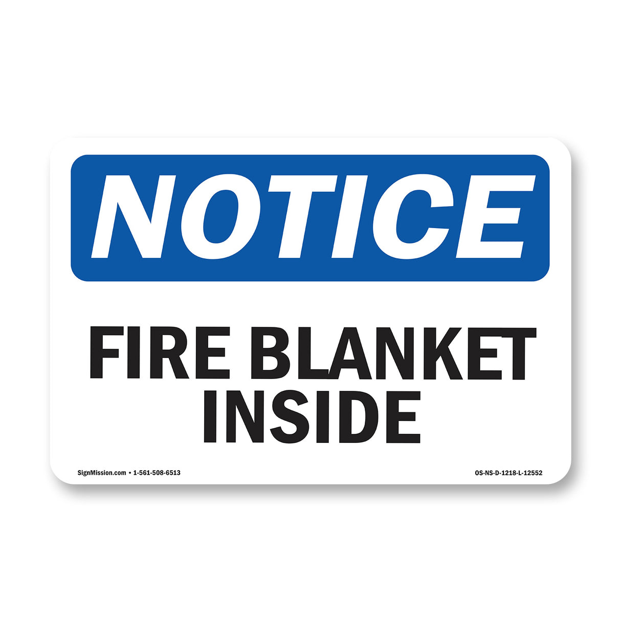 Fire Blanket Inside