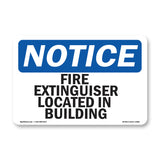 Fire Extinguisher Located In Building