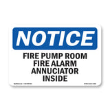 Fire Pump Room Fire Alarm Annunciator Inside