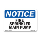 Fire Sprinkler Main Pump