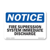 Fire Suppression System Immediate Discharge