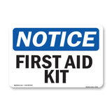 First Aid Kit Sign