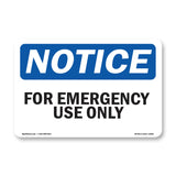 For Emergency Use Only