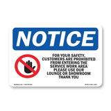 For Your Safety, Customers Are