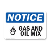 Gas And Oil Mix