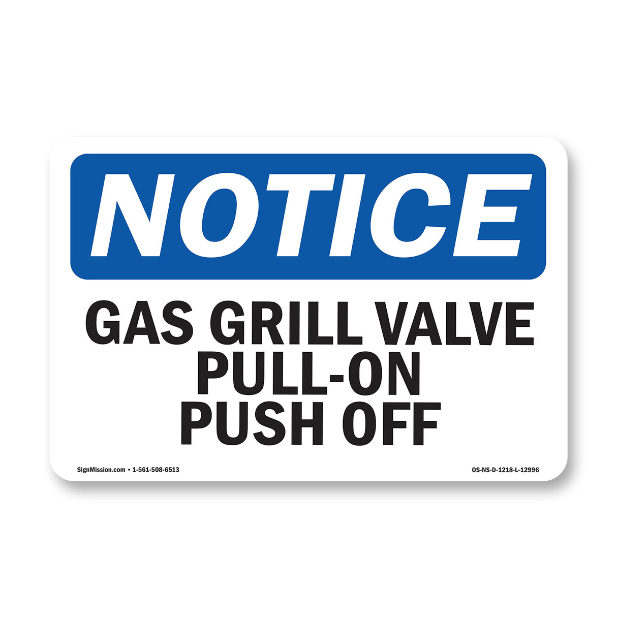 Gas Grill Valve Pull-On Push-Off