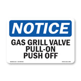 Gas Grill Valve Pull-On Push-Off