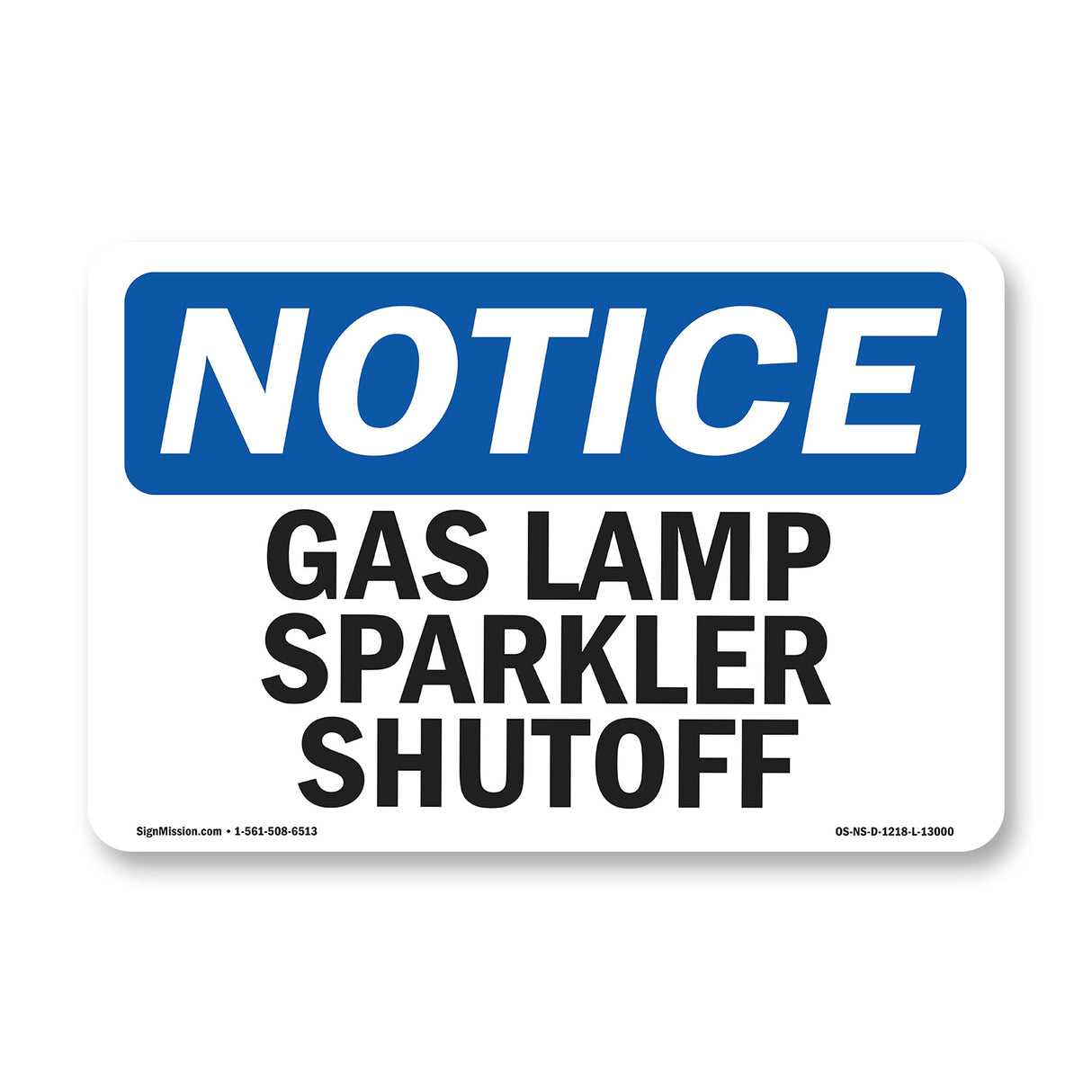 Gas Lamp Sparker Shutoff