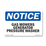 Gas Mowers Generator Pressure Washer